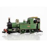 Accucraft UK Ltd 011 Isle of Man Beyer Peacock 2-4-0 Tank Locomotive, modified and repainted green