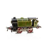 A Hornby 0 Gauge EM320 0-4-0Tank Locomotive, in lithographed LNER green as no 460, G, several very
