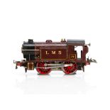 A Hornby 0 Gauge E120 'Special' 0-4-0Tank Locomotive, in enamelled LMS crimson as no 70, G, moderate