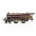 A Hornby 0 Gauge No 3E 'Nord' Locomotive only, an early (circa 1926-7) example with twin brass