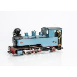 Kit/Scratchbuilt modified G Gauge 0-6-2 Tank Locomotive on LGB chassis, chassis No 22261, finished