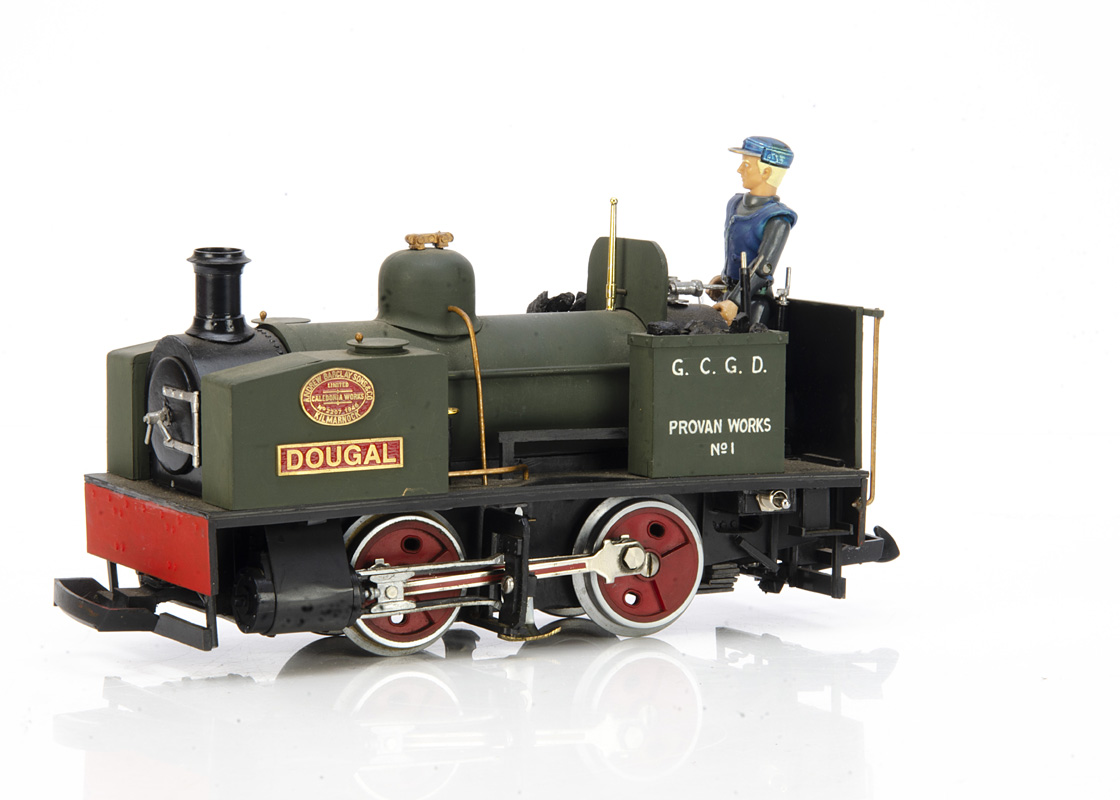 Scratchbuilt/Kitbuilt modified G Gauge Provan Works GCGD Glasgow Corporation Gas Dept 0-4-0 Andrew