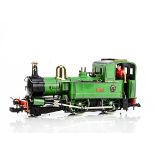 Accucraft Marches Models E20-1 Isle of Man Beyer Peacock 2-4-0 Tank Locomotive, modified and