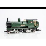 Kit/Scratchbuilt Welshpool and Llanfair Narrow Gauge Railway G Gauge modified 0-4-4-0 Bagnall tank