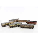 Assorted 0 Gauge pre-grouping tinplate Coaching Stock by Märklin and others, a Märklin 12"