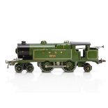 A Hornby 0 Gauge No E220 'Special' 4-4-2 Tank Locomotive, in enamelled LNER 'apple' green as no