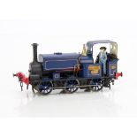 A Finescale 0 Gauge Manning Wardle Industrial 0-6-0 Saddle Tank Locomotive by Minerva Models, cat