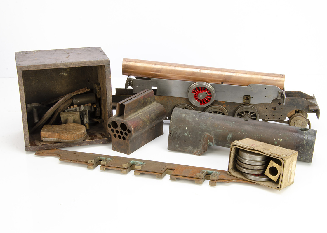 An assortment of 2½" Gauge and other live steam Locomotive Components, including a vintage part- - Image 2 of 2