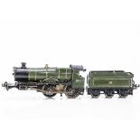 A Hornby 0 Gauge No 2 Special 4-4-0 'County of Bedford' Locomotive and Tender for restoration, in