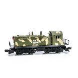 Lionel 0 Gauge 6-8485 US Marines SW-1 Diesel Switcher, in camouflage green and sand, No 8485, in