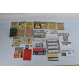 A mixed lot of books and stamps, including various Royal Mail presentation packs together with three