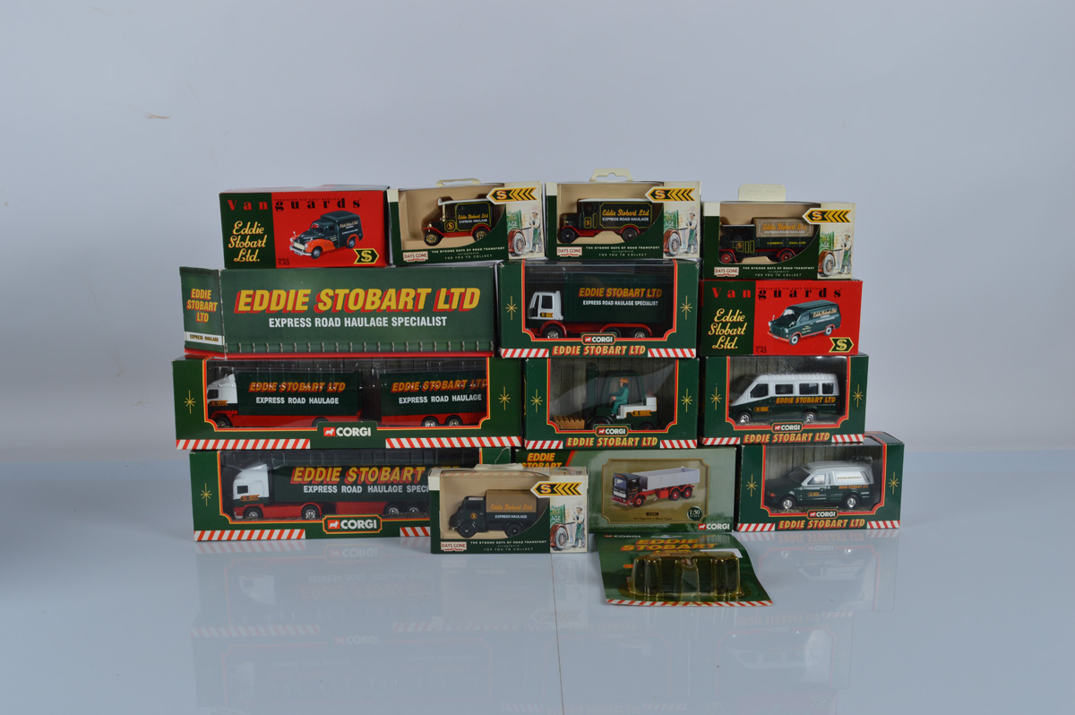 A quantity of Eddie Stobard diecast models, including Vanguards, Corgi, Days Gone, etc. Including