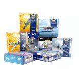 Corgi Aviation Archive, WWI and WWII models comprising 1:48 scale Fokker DR 1 Tri Planes AA38305