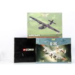 Corgi Aviation Archive, three boxed 1:72 scale models AA37202 Halifax 578 Sqdn Cyril Barton 1944, (