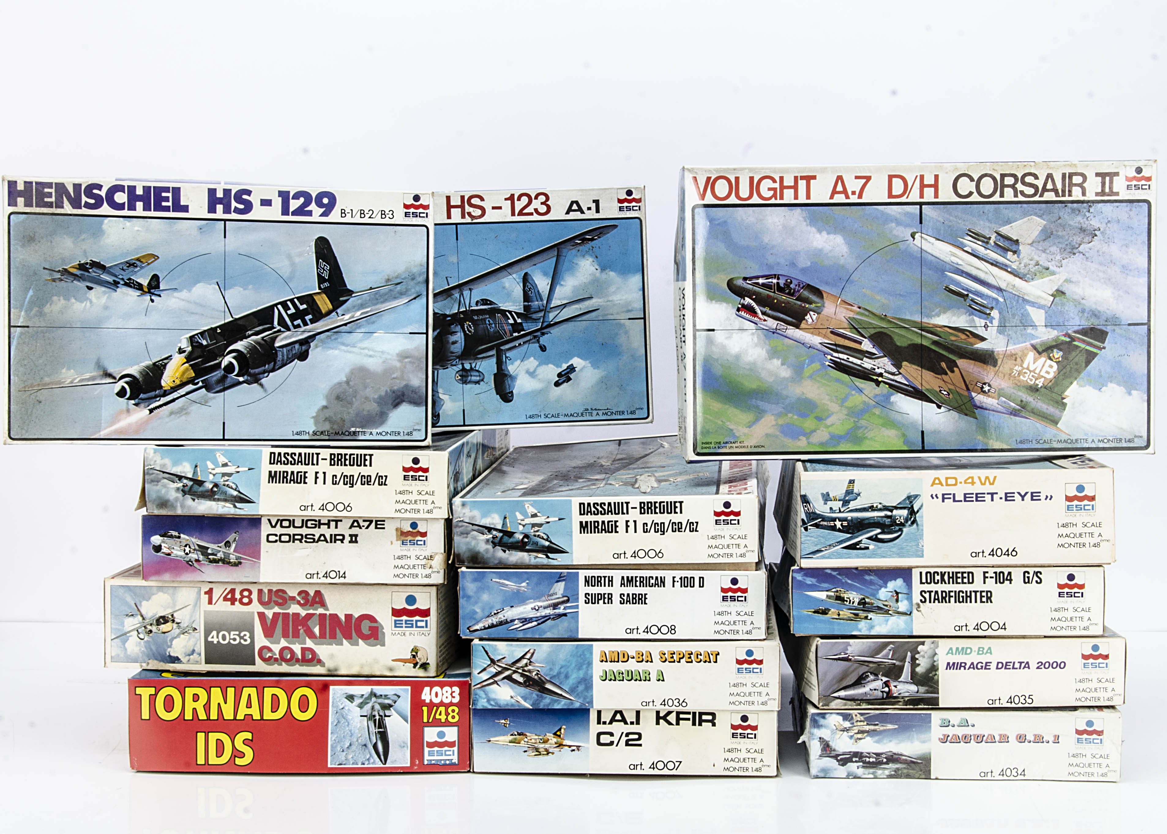 Esci 1:72 Military Aircraft Kits, 4007, 4035, 4034, 4053, 4083, 4046, 4004, 4006, 4014, 4009,