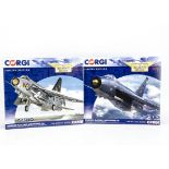 Corgi Aviation Archive, two 1:48 scale models English Electric Lightning F6, AA28402 RAF 74 Squadron