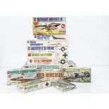 1970s Airfix 1:72 Aircraft Kits, 03030, 61065, 03002, 03026, 04022, 04019, 05006, 05002, 05014,