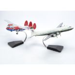 Civil Aviation Models By Bravo Delta or Similar, two approximately 1:48 scale models Scottish
