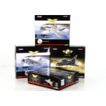 Corgi Aviation Archive, four boxed 1:72 scale models, English Electric Lightning AA32314 RAF Bibrook