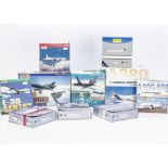 Civil and Military Aircraft Models, boxed 1:400 examples includes Gemini Macs GMRAF061, GJUSC003,