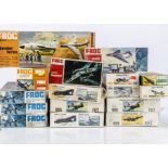 1960s & Later FROG 1:72 Aircraft Kits, F408, F262, F409, F355, F336, F325, F337, F159, F170, F339,