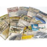 1960s-70s Bagged & Blister Packed Airfix Aircraft Kits, English Electric F.1A Lightning, Hawker