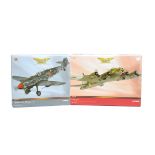 Corgi Aviation WWII Aircraft, two boxed examples 1:32 scale AA34901 Messerschmitt Red 6 and 1:72