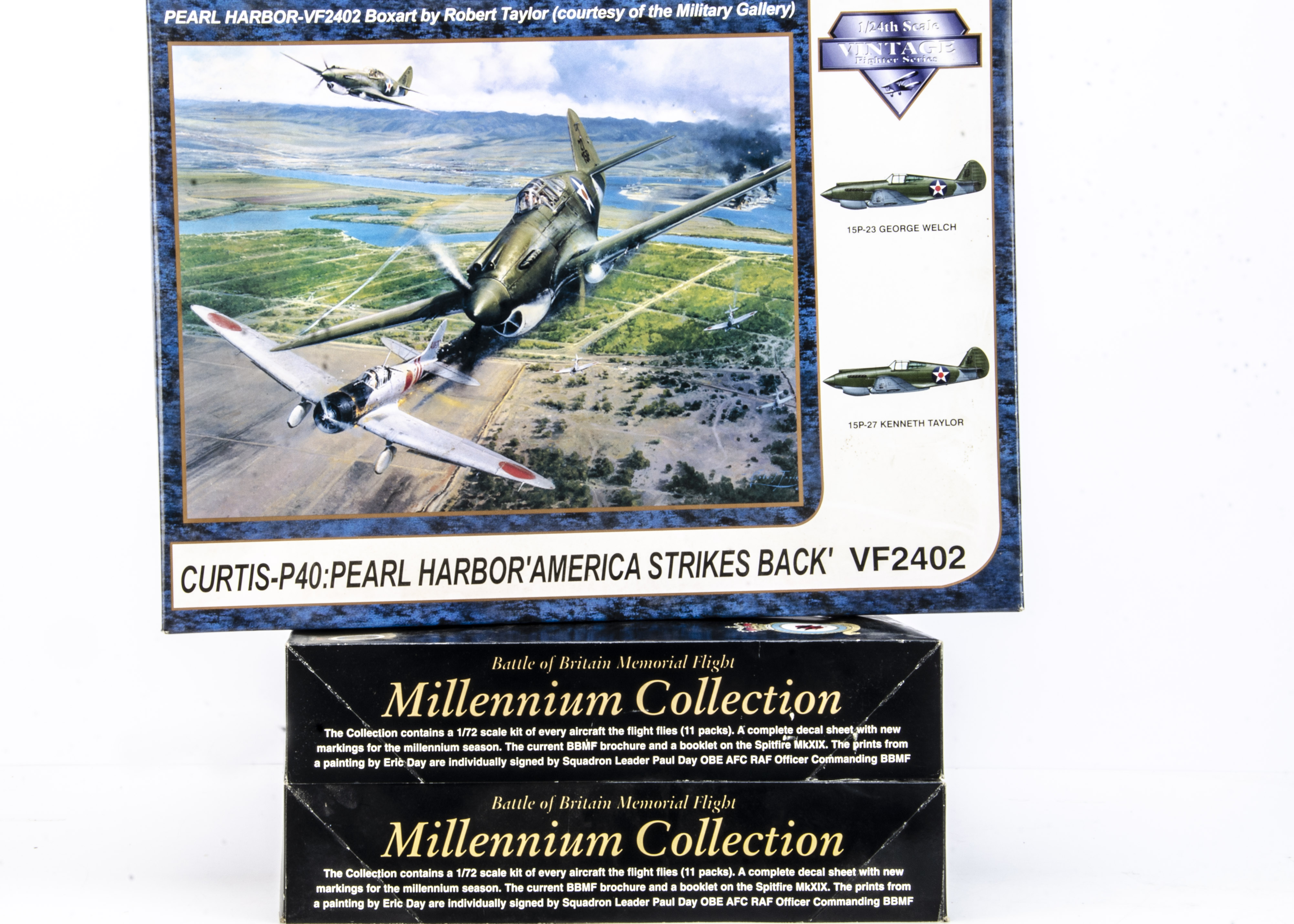 AIM 1:72 Battle Of Britain Memorial Flight Millennium Collection Kit Set, set comprises kits by
