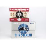 Franklin Mint Armour Collection and Armour Collection Aircraft, two boxed 1:48 scale models Franklin
