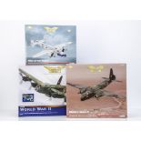 Corgi Aviation Archive, three boxed 1:72 scale models Bombers on the Horizon AA32608 Lancaster Guy