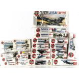 1980s-90s Airfix 1:72 Aircraft Kits, 02080 (6), 05027, 05026, 04036, 04042 (2), 05011, 04038, 04037,