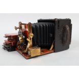 The 'Sanderson' Regular Quarter-Plate Hand & Stand Camera, serial no 22314, circa 1910, body F-G,