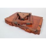 Half-Plate DDS Plate Holders, circa 1890, four complete, condition F, wear and slight soiling and