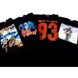 Iron Maiden / Nicko McBrain T Shirts plus, four 'T' shirts including Nicko McBrain 93, Iron Maiden -