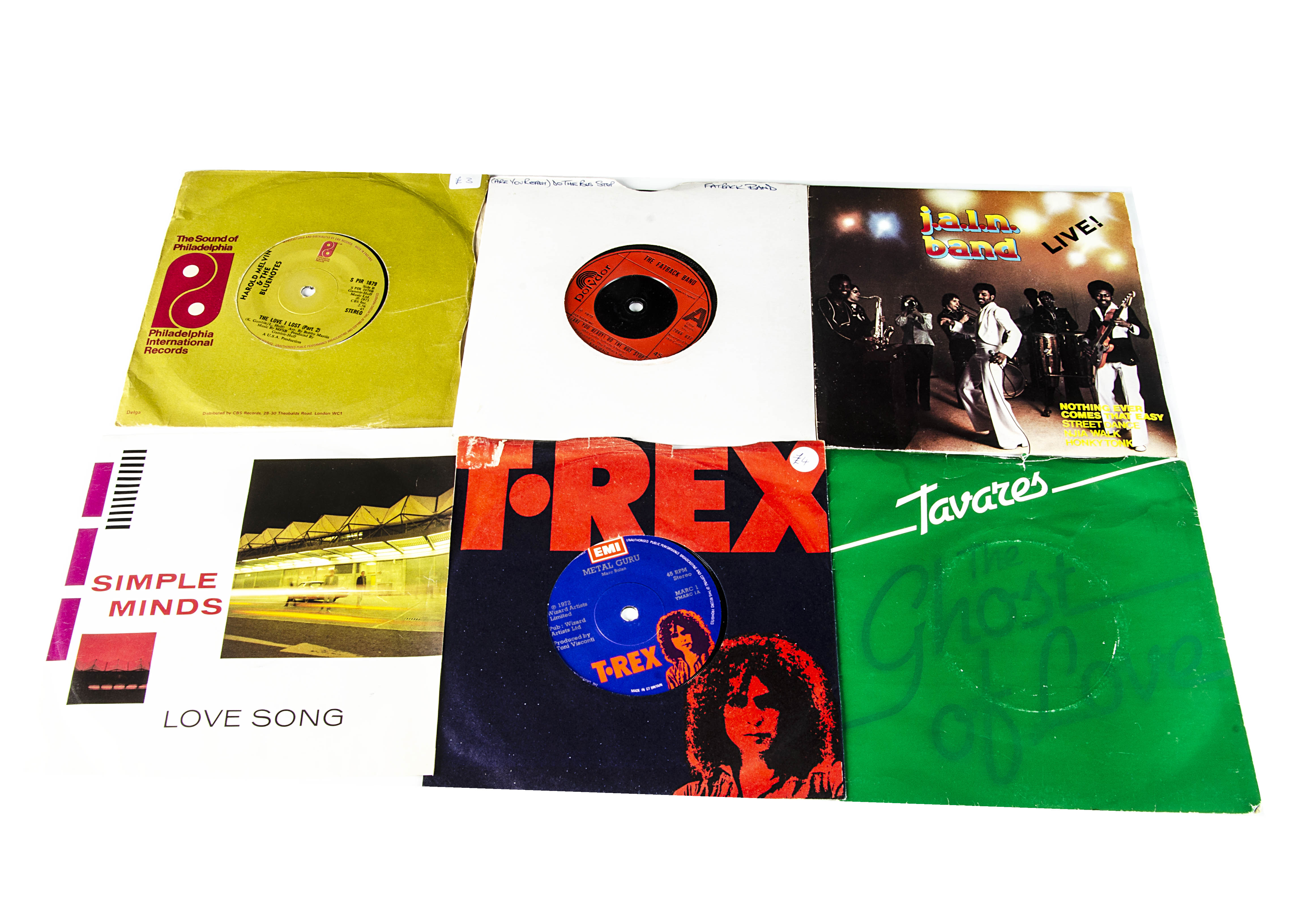 7" Singles, approximately four hundred 7" singles of various genres but mainly from the 1970s and