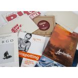 Film Promotional Material, press packs and books promoting the following films, Trainspotting,