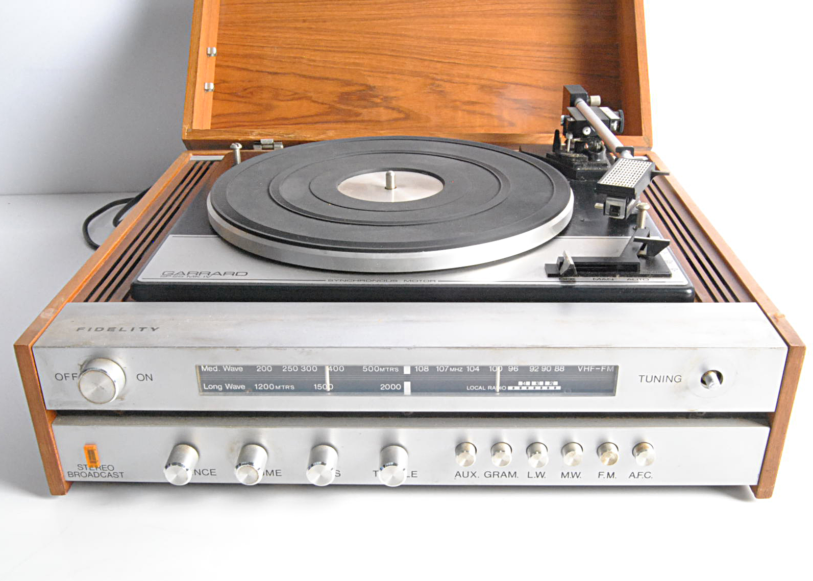 Record Players / Music Centre, a Stereosound Minstrel record deck (Garrard 2025T) with speakers plus - Image 2 of 3