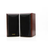 Mission Speakers, a pair of Mission Speakers 771 rosewood 2 way reflex, bookshelf size, generally