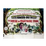 The House in Nightmare Park UK Quad Poster, The House In Nightmare Park (1977) UK Quad cinema