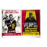 From Russia with Love / Hang Em High Quad Poster, From Russia With Love / Hang Em High UK Quad