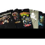 Legacy of the Beast 'T' Shirts, seven Iron Maiden shirts all 'Legacy of the Beast' shirts - 2 X