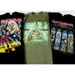 Iron Maiden 'T' Shirts, eight Iron Maiden shirts including Ed Hunter World tour, Killers to