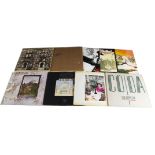 Led Zeppelin LPs, nine albums comprising I, II, IV, Houses of the Holy, Physical Graffiti, Presence,