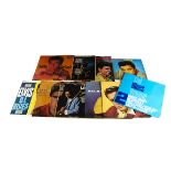 Sixties LPs, ten original UK release albums comprising Elvis Presley: Loving You (10"), King