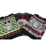 Iron Maiden Christmas Jumpers, three Iron Maiden Christmas Jumpers in different designs all XL and