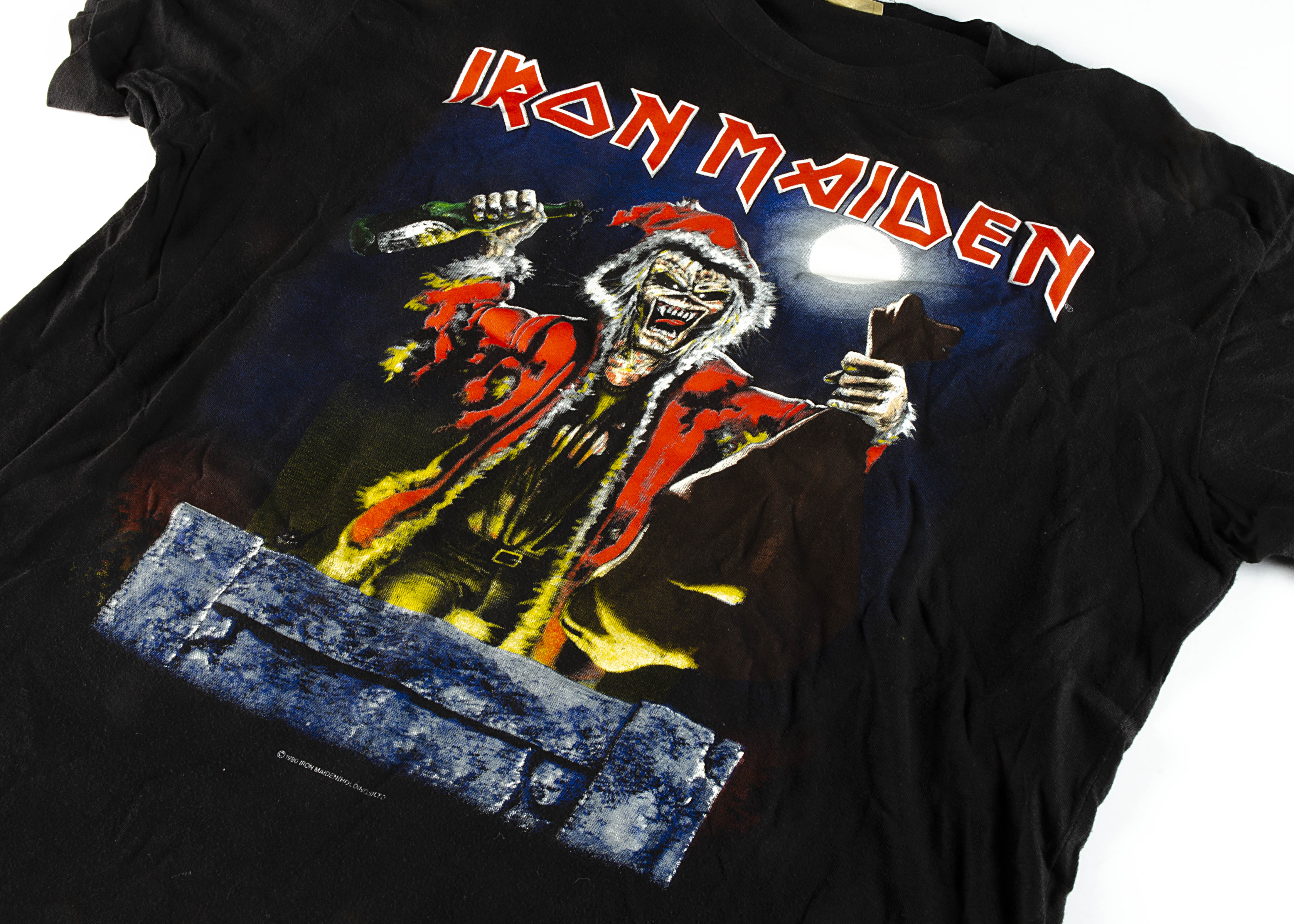 Iron Maiden 'No Prayer on the Road' 'T' Shirt, an Iron Maiden 'T' shirt 1990 'No Prayer on the Road'