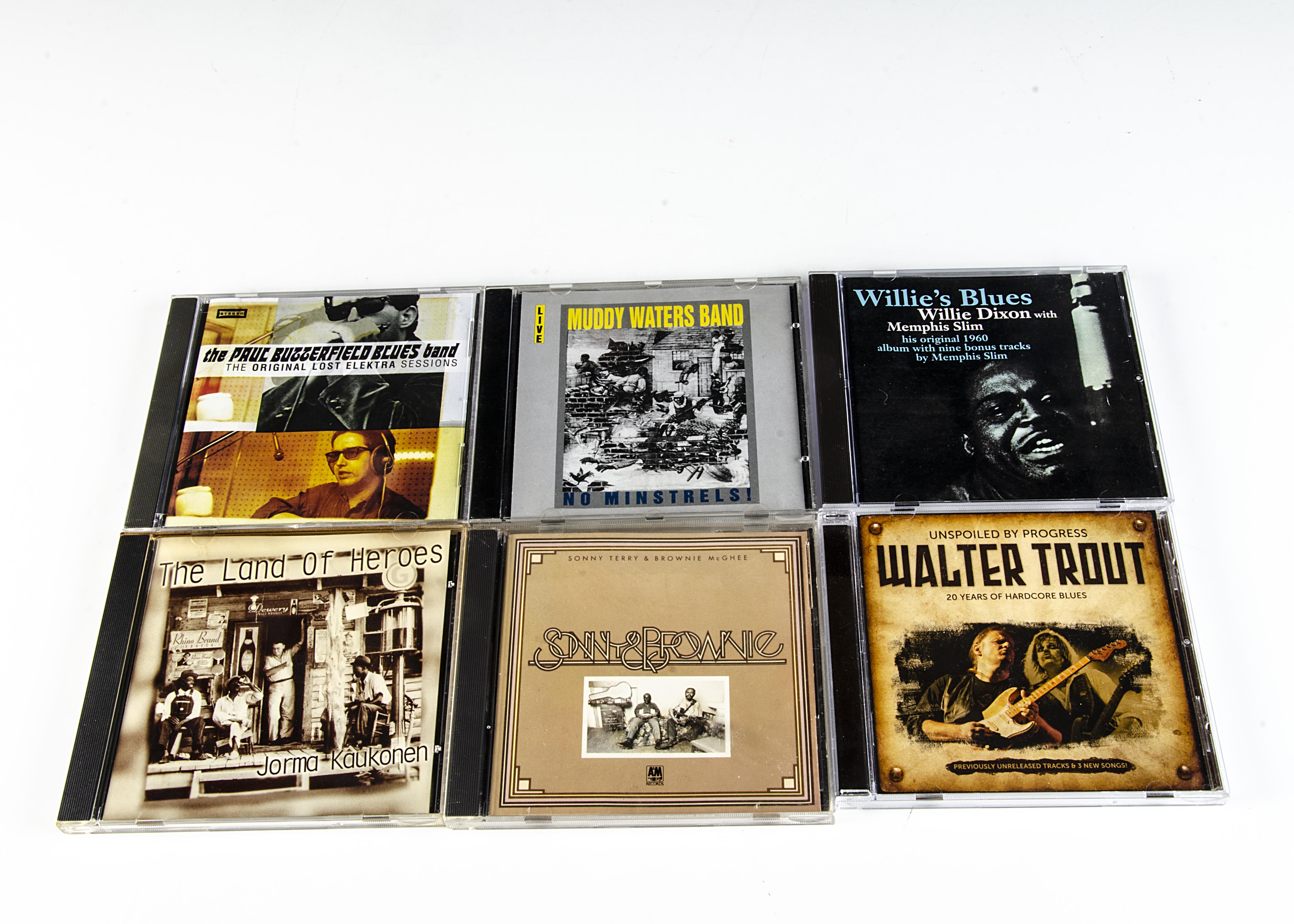 Blues CDs, approximately seventy CDs of mainly Blues / Blues Rock with artists including Walter