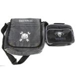 Iron Maiden Bags, two bags comprising a Legacy of The Beast Wash Bag in excellent condition and a
