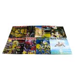 Iron Maiden LPs, ten albums including Picture Discs comprising Iron Maiden (Fame issue), Killers,