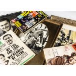 Errol Flynn Memorabilia, a large quantity of memorabilia including magazines featuring Errol